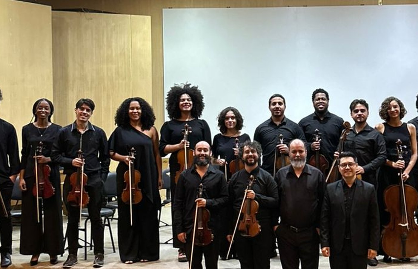 Músicos da Orquestra de Câmara do Lago